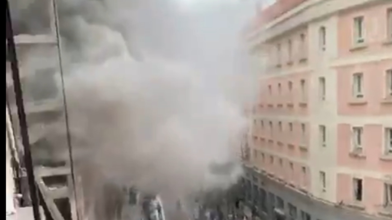 Una fuerte explosión en una residencia sacerdotal en el centro de Madrid deja tres muertos y una decena de heridos