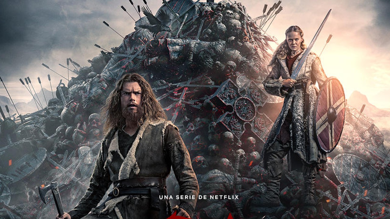Parte del cartel de "Vikingos: Valhalla" - Netflix