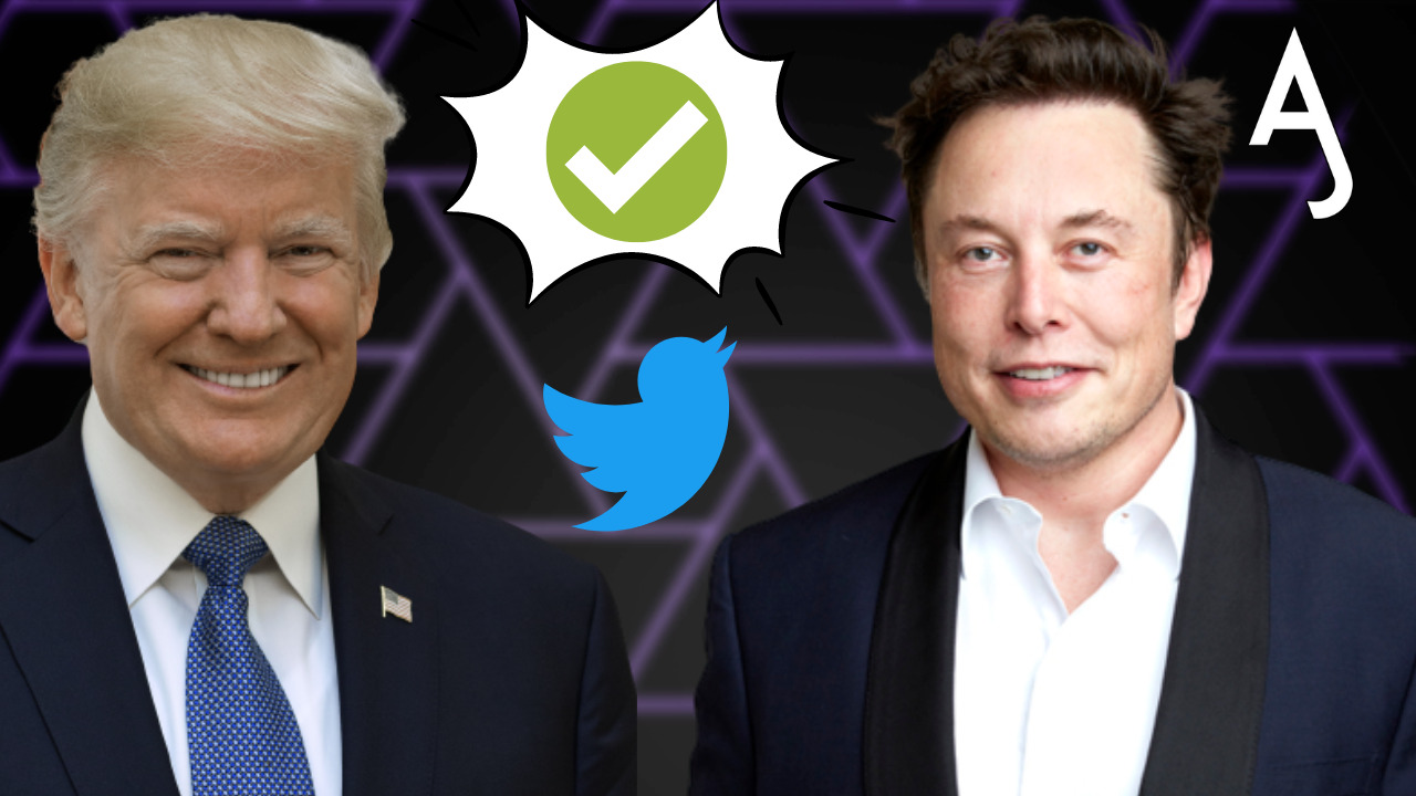 Elon Musk restablece la cuenta de Twitter de Donald Trump